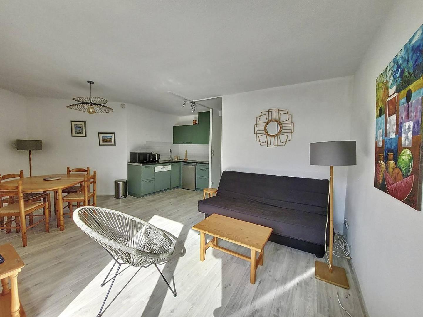 V-Landes 02-Vieux Boucau Appartement 4 Personnes Avec Vue Sur Le Lac Marin Dans Residence Avec Piscine المظهر الخارجي الصورة